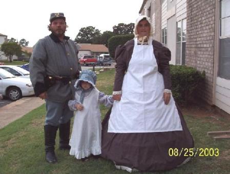 Terry in Confederate Uniform