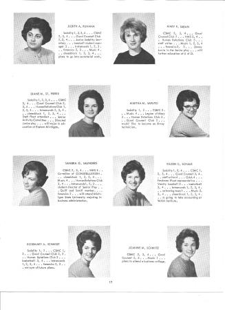 Thomas Veda's album, 1963 Servite High School Yearbook