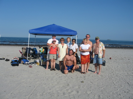 Family on my beach. Nahant, Ma