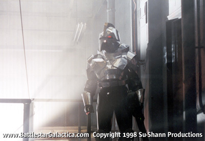 Cylon Still Pose from Movie Trailer