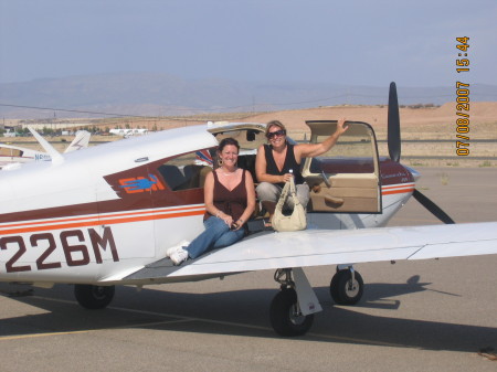 A friend and I in Arizona July 07