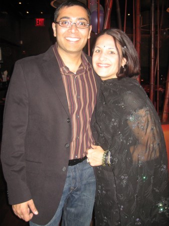 Me and my husband, Sachin.