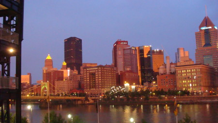 Pittsburgh sky line