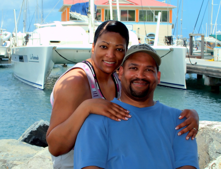 Sail boating with the wife