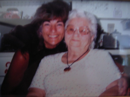 Mom and I about 7 years ago  Passed on 7/25/07