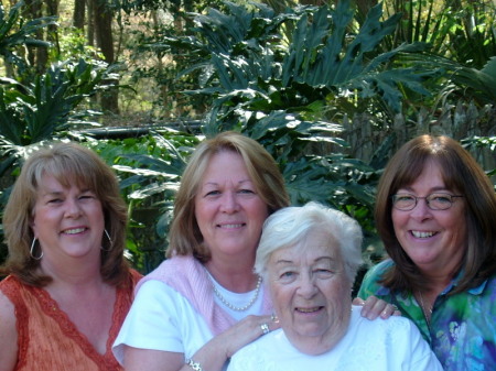 My sister Terri, Me, Mother, and my sister Jan