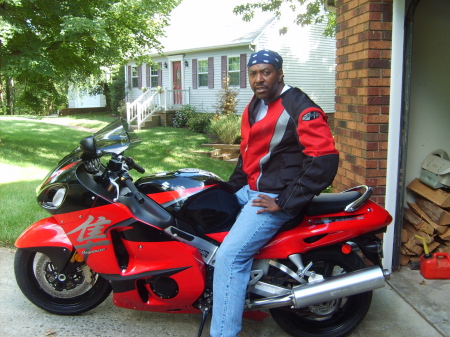 Taking the busa for a ride.