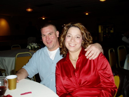 Rob and I at 2007 Xmas party