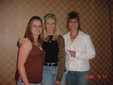 Amy (my niece), Me, and Mel (my sister)