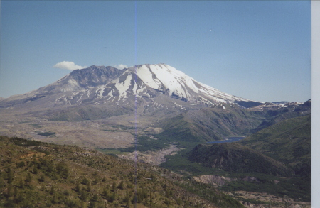 Mt. St. Helens Volcano in Washington