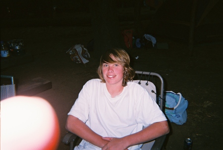 Corey camping 2008