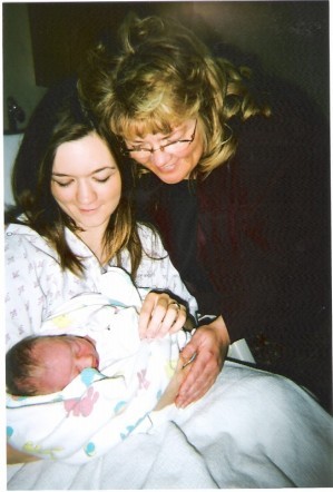 Grandma Violet, Rachel and baby Madison