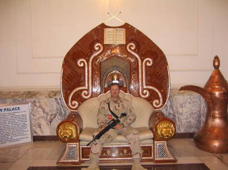 Saddam Hussein's Throne