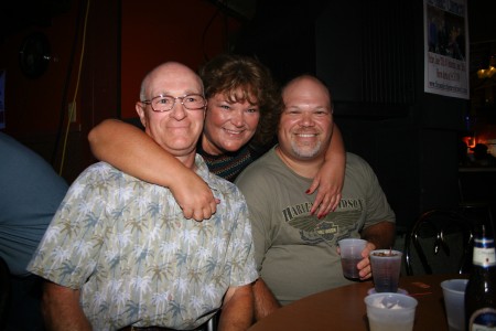 dad, Shane and me