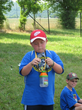 Tristan at Cub Scout Camp 2008