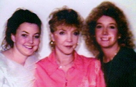 Me, Mom, and my sister Lisa