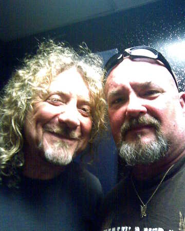 Robert Plant of Led Zepplin and Gary