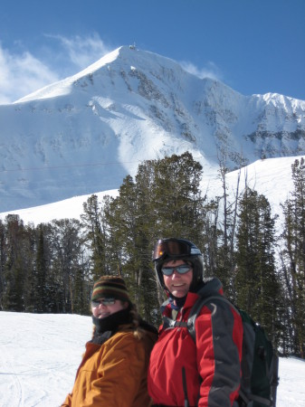 Rex and Sharon in Big Sky, MT