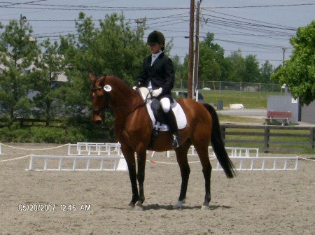 julia at a show