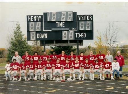 JV Football 87'-88'