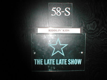 Craig Ferguson Show dress room