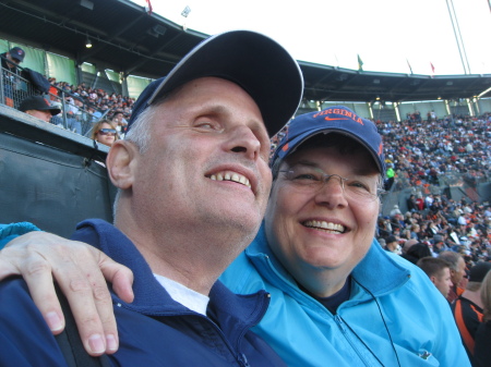 Dodger fans Bill & Cheryl 