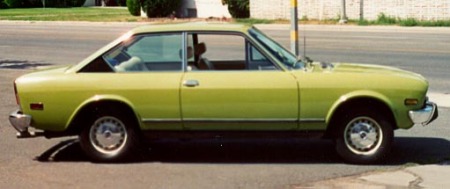 fiat 124 green