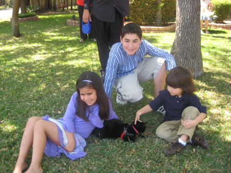 Juliana, Chris and Maximus 2008