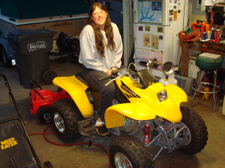 Wife and her quad
