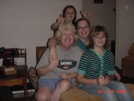 Me, my Aunt Nancy, Tori and Olivia