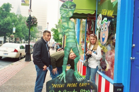 Matt,Kevin,Me(the alien) and Jesse