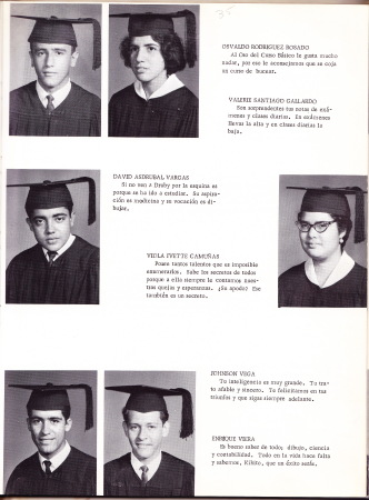 Judith Ramos' album, Gabriela Mistral Class of 1962