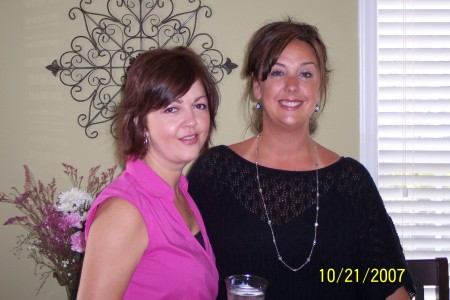 My wife, Lisa, and sister-in-law, Michelle