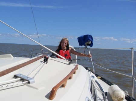 Sailing Lake Winnipeg