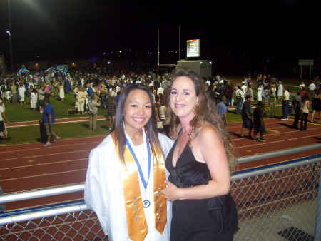 my stepdaughter alyssa graduating w/highhonors