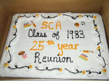 Class Reunion Cake