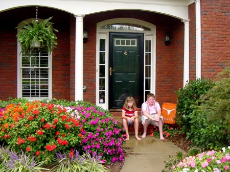 Kids at our house in Acworth, GA