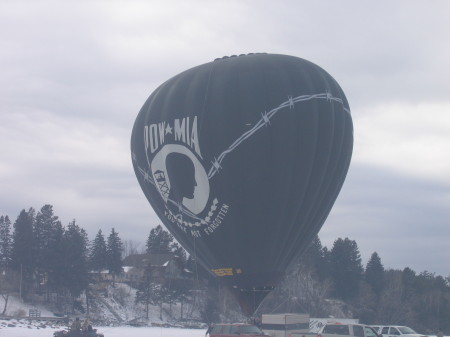 POW / MIA hot air balloon