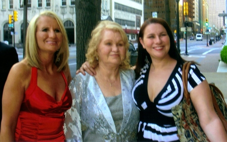 me, mom and Joyce