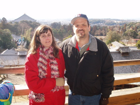 Cindy and I in Kyoto