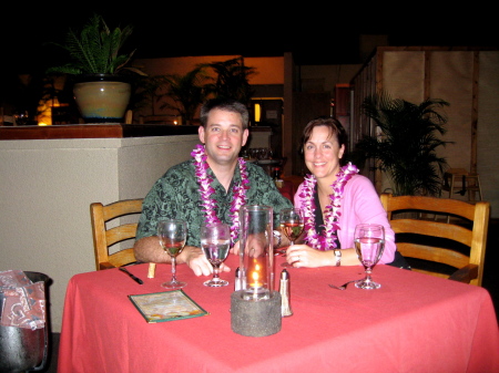 Dinner with Jen in Hawaii