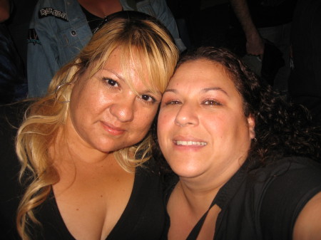 Me & My friend Dina at Judas Priest concert 08