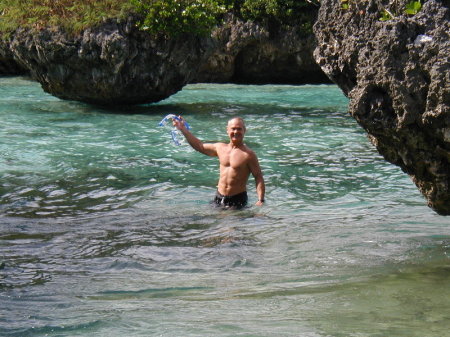 In lagoon at Spanish Steps