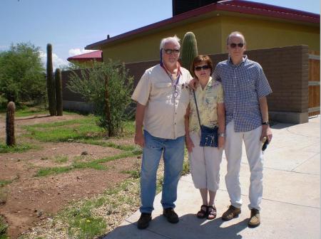 With my brothers in Arizona