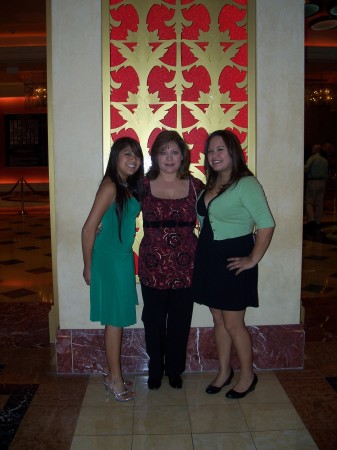 My daughters with me, Vegas Nov 07