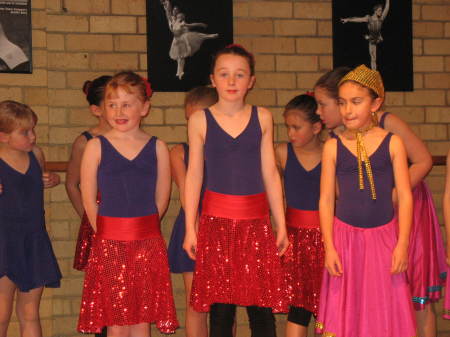 Mid Year Dance Competitions(Kaitlyn in middle)