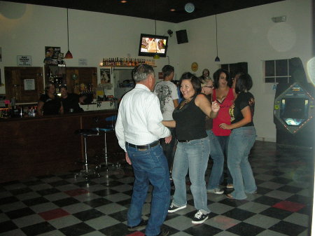 My 85 year old dad dad dancing