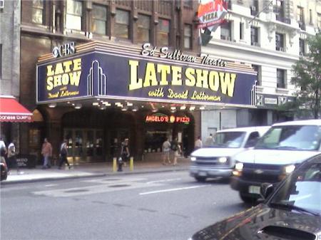 NYC Sept 15, 2008- Late Show