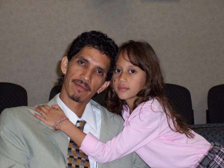 My Husband Rudy and My Daughter Sara Tatiana