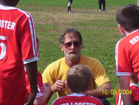 Helpin coach my gransons soccer team